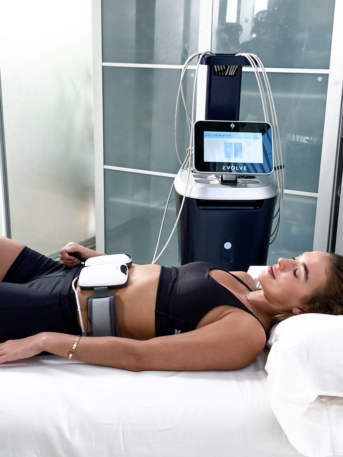 InMode EvolveX hands-free body contouring at Serene Med Spa in Hudson, Ohio